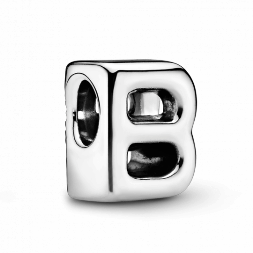 PANDORA B betű charm