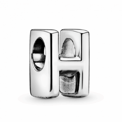 PANDORA H betű charm