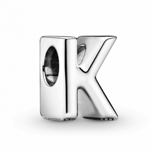 PANDORA K betű charm