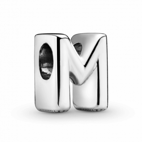 PANDORA M betű charm
