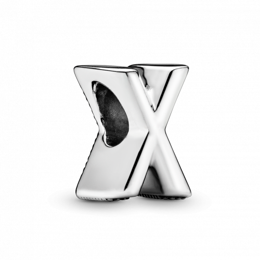 PANDORA X betű charm