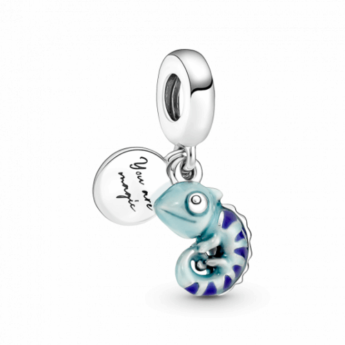 PANDORA Színváltó kaméleon függő charm
