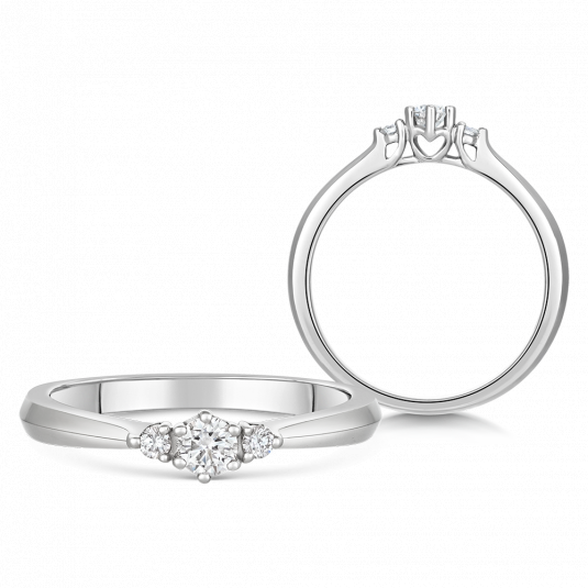 SOFIA DIAMONDS arany eljegyzési gyűrű gyémántokkal 0