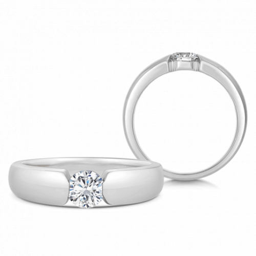 SOFIA DIAMONDS arany eljegyzési gyűrű gyémánttal 0