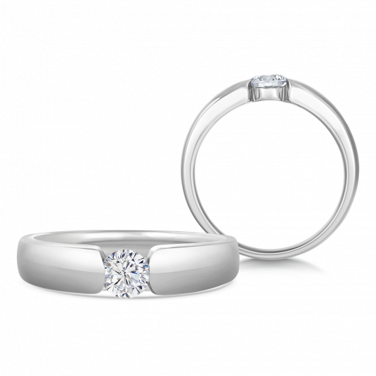 SOFIA DIAMONDS arany eljegyzési gyűrű gyémánttal 0