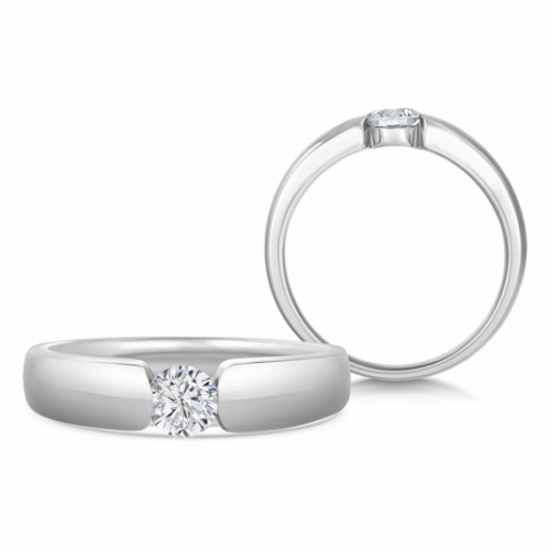 SOFIA DIAMONDS arany eljegyzési gyűrű gyémánttal 0