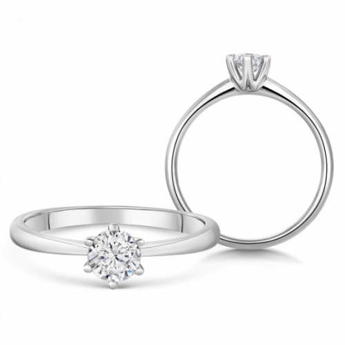 SOFIA DIAMONDS arany eljegyzési gyűrű gyémánttal 0