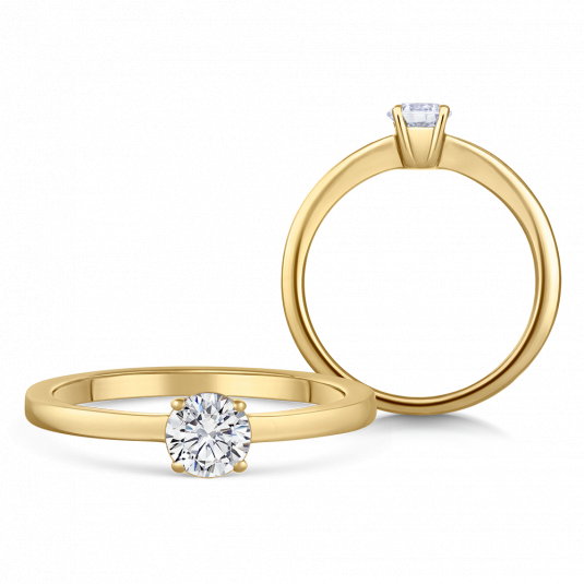 SOFIA DIAMONDS arany eljegyzési gyűrű gyémánttal 0