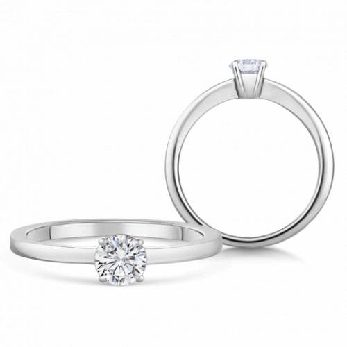 SOFIA DIAMONDS arany eljegyzési gyűrű gyémánttal 0