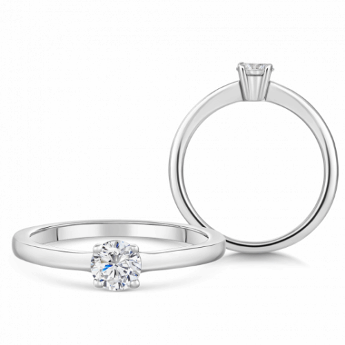SOFIA DIAMONDS arany eljegyzési gyűrű gyémánttal 0