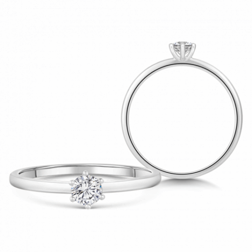 SOFIA DIAMONDS arany eljegyzési gyűrű gyémánttal 0
