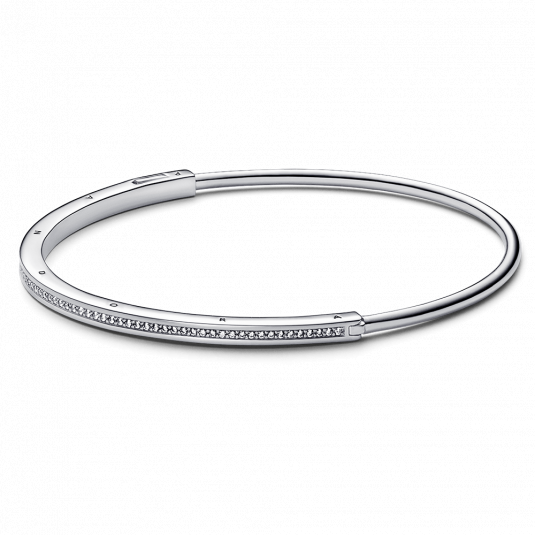 PANDORA fix karkötő Signature ID Pavé karkötő 592313C01