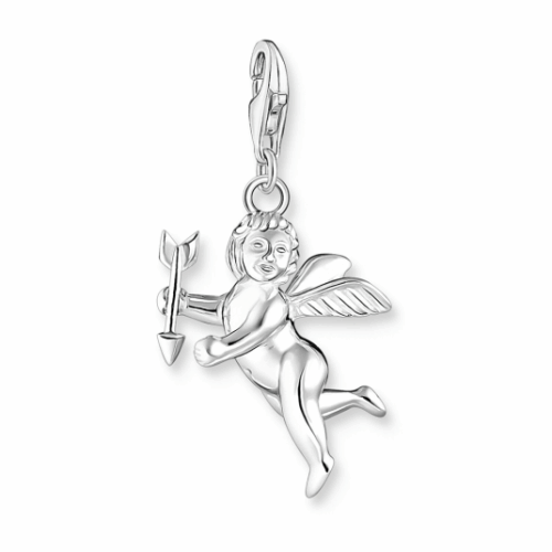 THOMAS SABO Cupid angel silver charm medál medál 0001-001-12