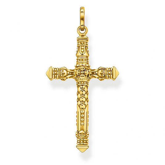 THOMAS SABO medál Cross gold medál PE912-413-39