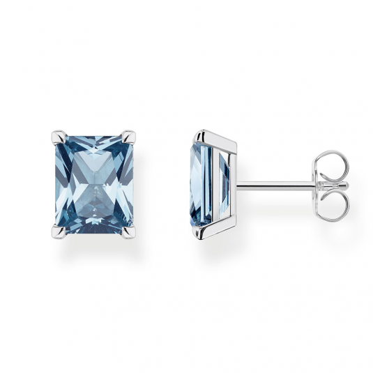 THOMAS SABO fülbevaló Blue stone silver fülbevaló H2201-009-1