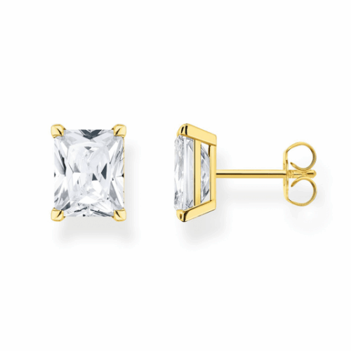THOMAS SABO fülbevaló White stone gold fülbevaló H2201-414-14