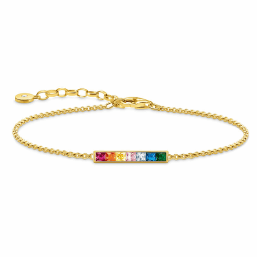 THOMAS SABO karkötő Colourful stones gold karkötő A2068-996-7-L19v