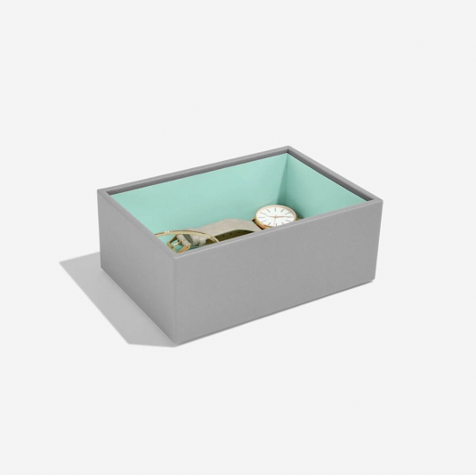STACKERS Gray & Mint Mini mély ékszertartó tálca ékszerdoboz 73535