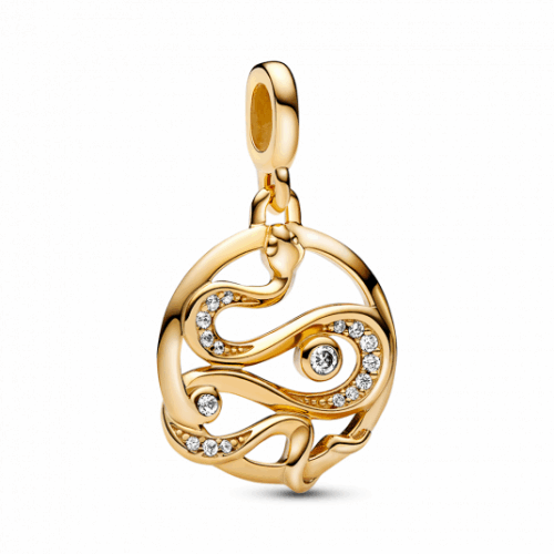 PANDORA ME aranyozott pavé kígyó medál medál 762301C01