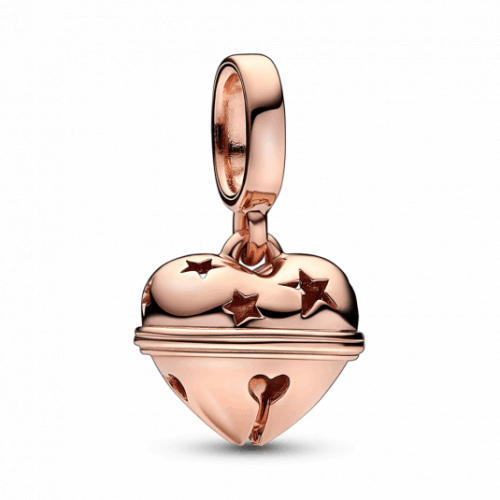PANDORA aranyozott Ünnepi csengő függő charm