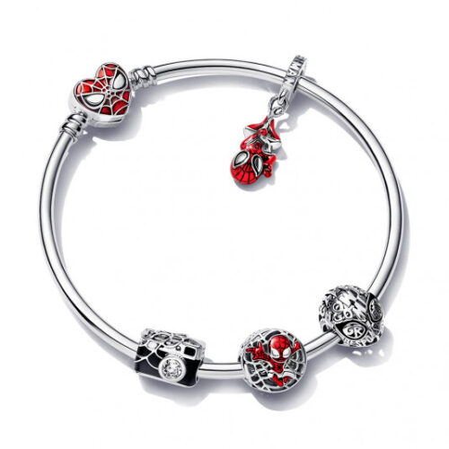 PANDORA Marvel karkötő Spider-Man karkötő 592324C01+792352C01+792350C01+792351C01+792323C01