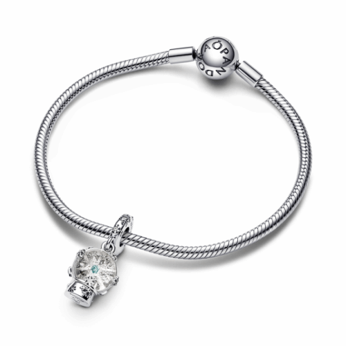 PANDORA karkötő Snowglobe karkötő 590728+792369C01