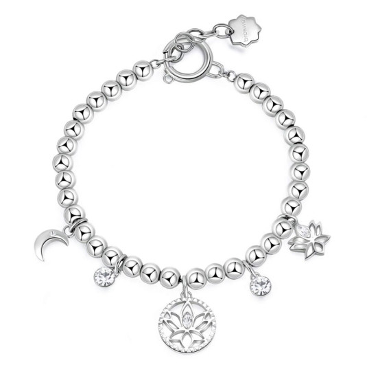 BROSWAY karkötő Chakra Lotus flower karkötő BWBHKB115