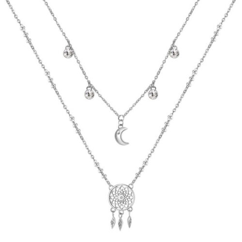 BROSWAY dupla nyaklánc Chakra Dreamcatcher nyaklánc BWBHKN066