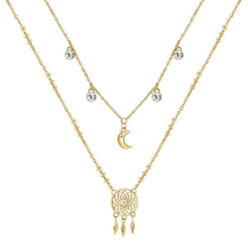 BROSWAY dupla nyaklánc Chakra Dreamcatcher nyaklánc BWBHKN067