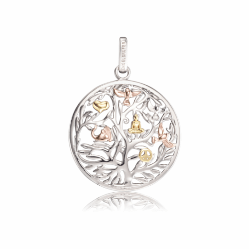 ENGELSRUFER medál Életfa szimbólumokkal medál ERP-TREE-TRICO