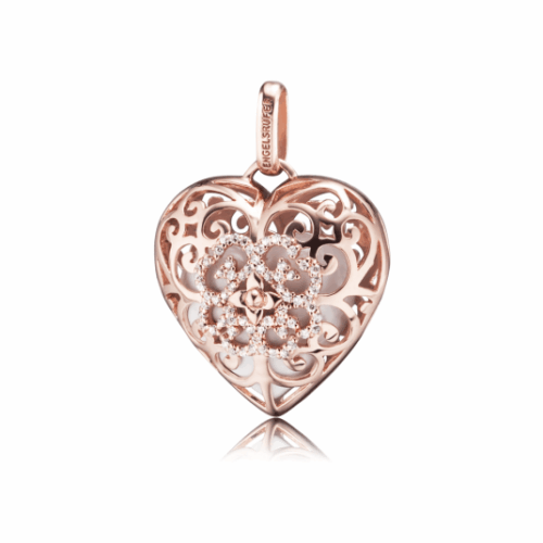 ENGELSRUFER Angyalharangszív csengővel medál ERP-01-HEART-ZR