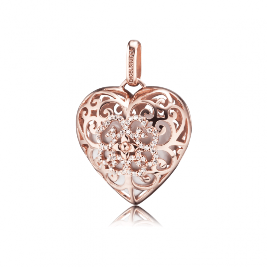 ENGELSRUFER Angyalharangszív csengővel medál ERP-01-HEART-ZR