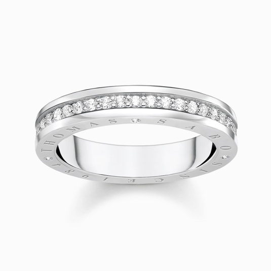 THOMAS SABO gyűrű White stones gyűrű TR2254-051-14