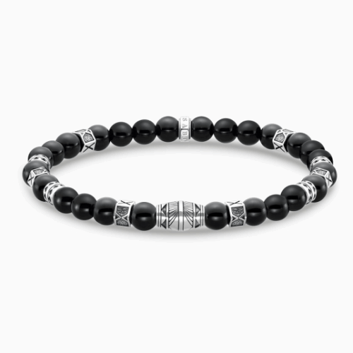 THOMAS SABO karkötő Black onyx karkötő A2087-507-11
