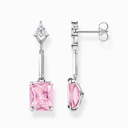 THOMAS SABO fülbevaló Pink and white stones fülbevaló H2177-051-9