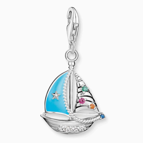 THOMAS SABO charm medál Sailing boat medál 1927-340-7