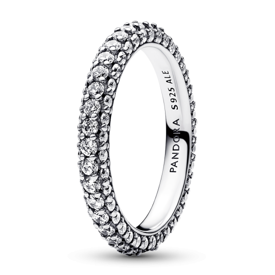 PANDORA Timeless Pavé egysoros gyűrű gyűrű 192627C01