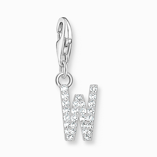 THOMAS SABO charm medál letter W silver medál 1960-051-14