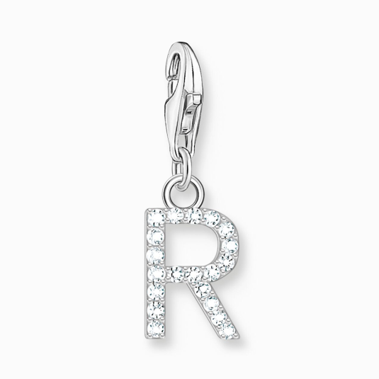 THOMAS SABO charm medál letter R silver medál 1955-051-14