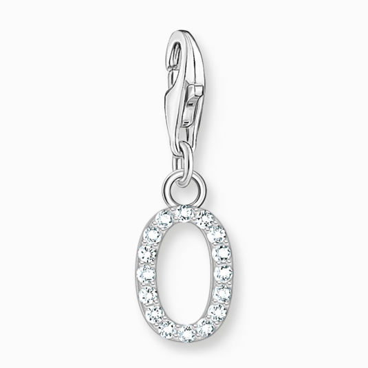 THOMAS SABO charm medál  letter O silver medál 1952-051-14