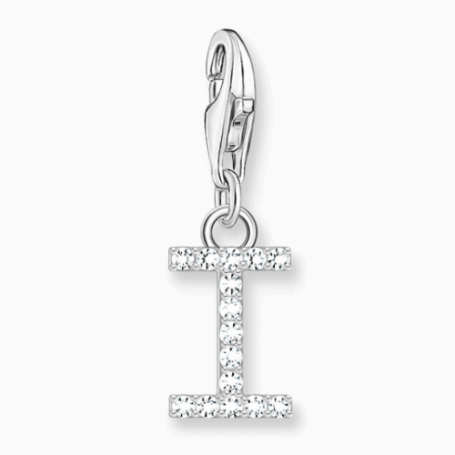 THOMAS SABO charm medál letter I silver medál 1948-051-14