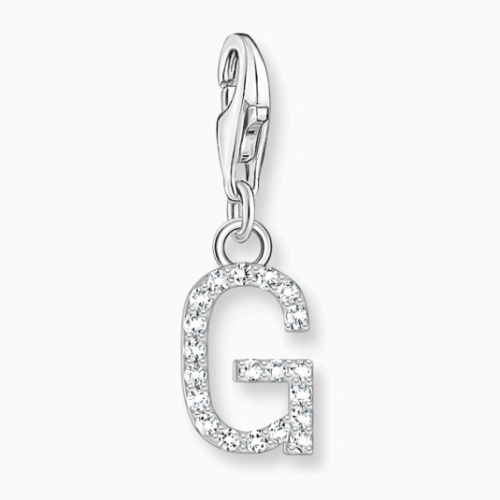 THOMAS SABO charm medál letter G silver medál 1939-051-14
