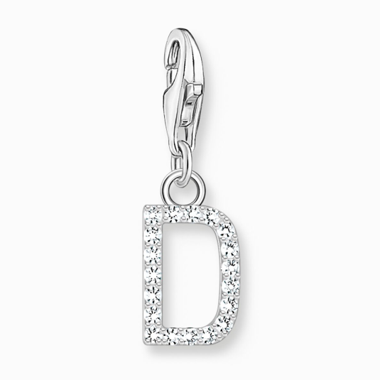 THOMAS SABO charm medál letter D silver medál 1944-051-14