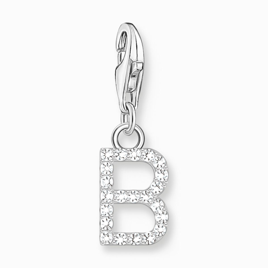 THOMAS SABO charm medál letter B silver medál 1942-051-14