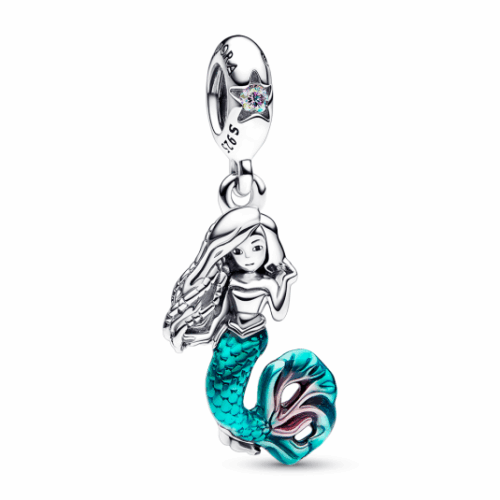 PANDORA Disney A kis hableány Ariel függő charm