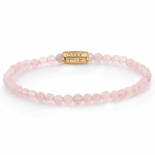 REBEL & ROSE karkötő Pink Rose Gold karkötő RR-40103-G