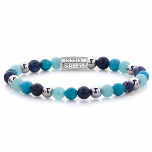 REBEL & ROSE karkötő Blue Summer Vibes karkötő RR-60056-S