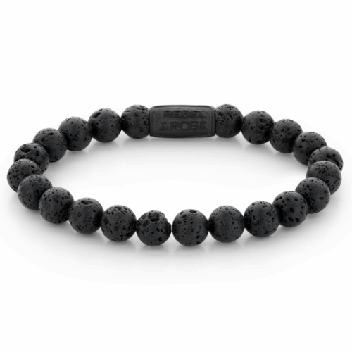 REBEL & ROSE karkötő Black Moon karkötő RR-80071-B