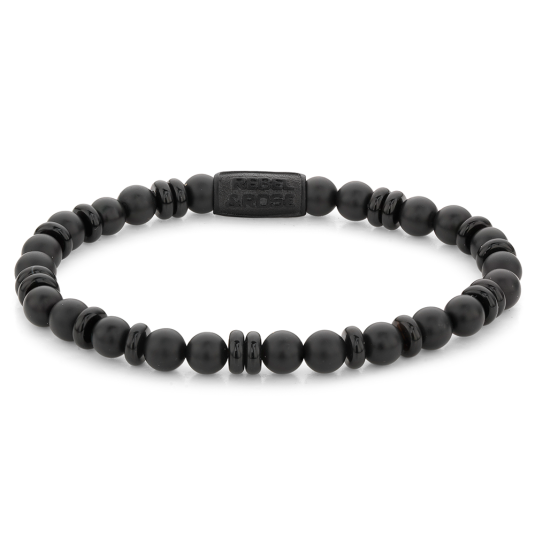 REBEL & ROSE karkötő Variations All-Black karkötő RR-60107-B