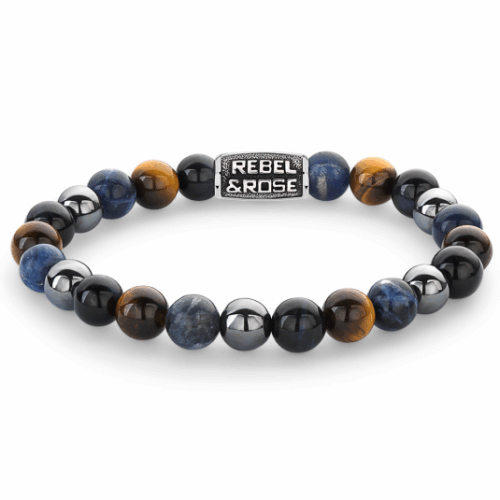 REBEL & ROSE karkötő Blue Rain Vintage karkötő RR-80100-V